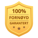 100% Fornøyd garanti
