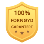 100% Fornøyd garanti